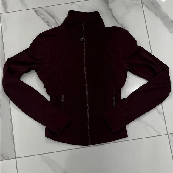 Lululemon Define Cropped Jacket Nulu Goodnight Plum 4 - Picture 9 of 11